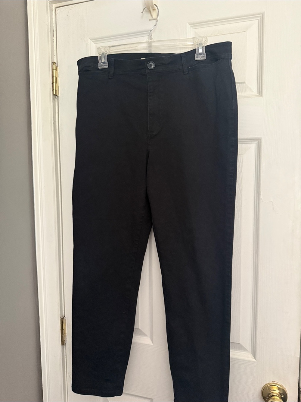 LOFT Black Straight-Leg Women's Pants
